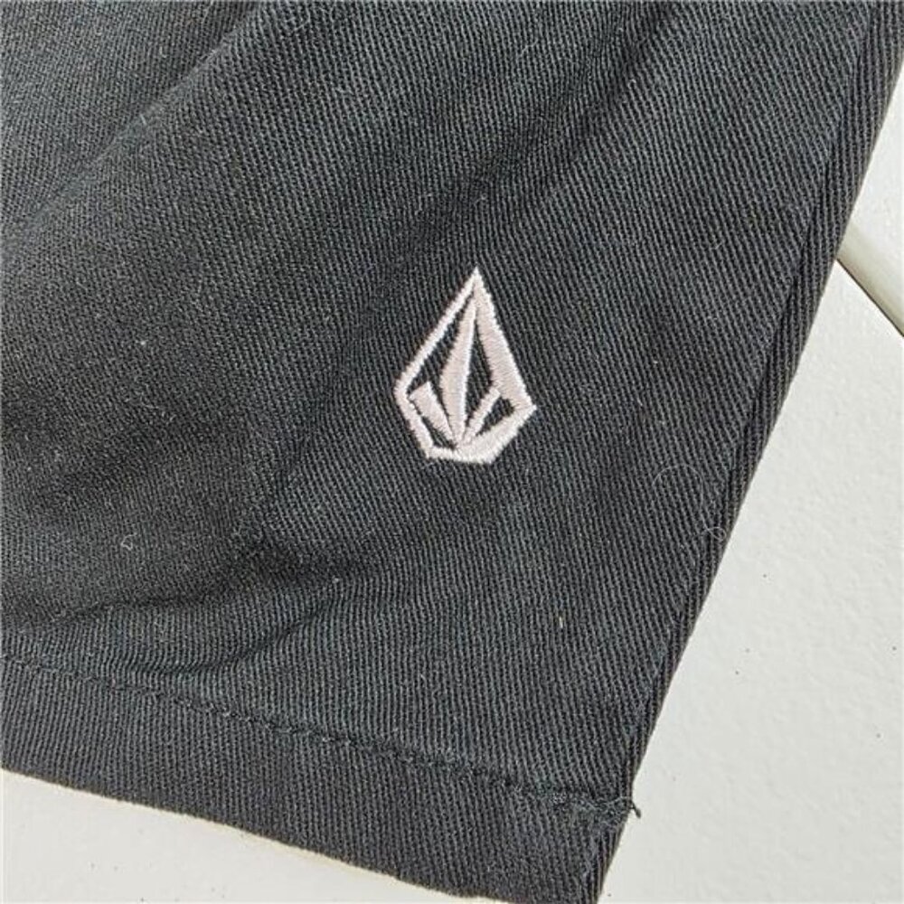 Volcom Men's Shorts Size 29 Black Frickin Modern Stretch Short 4 Pockets Zip - Picture 4 of 7